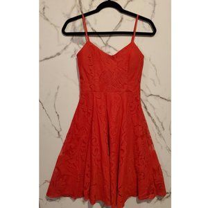 Urban Heritage Red Lace Sundress, M